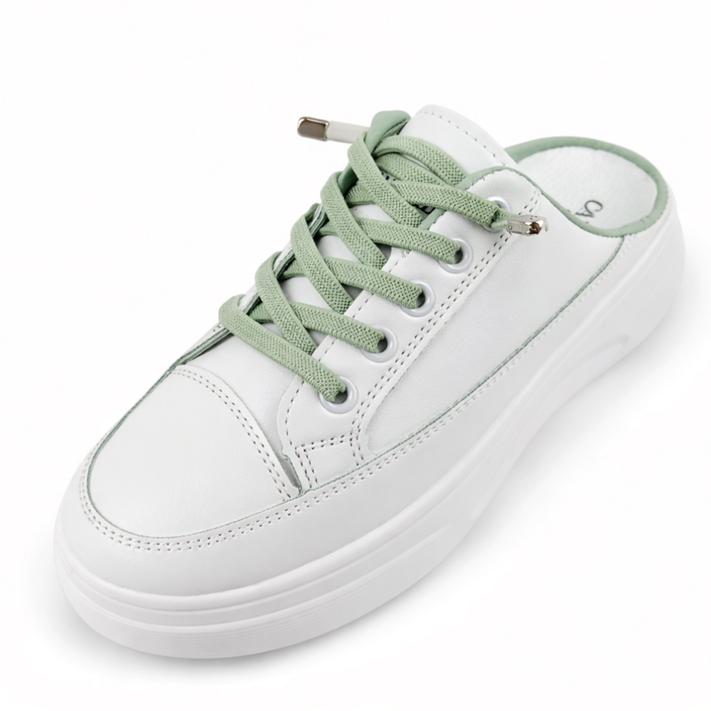 순이의신발장 키높이 통굽 발편한 여성 블로퍼 운동화 슬리퍼 여자 흰색 뮬 스니커즈 4cm 22,300원