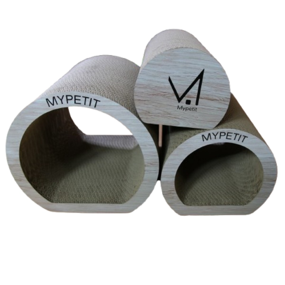 마이쁘띠 3 in 1 터널형 스크래쳐 숨숨집 MYC821, 1개, 나무색 29,800원