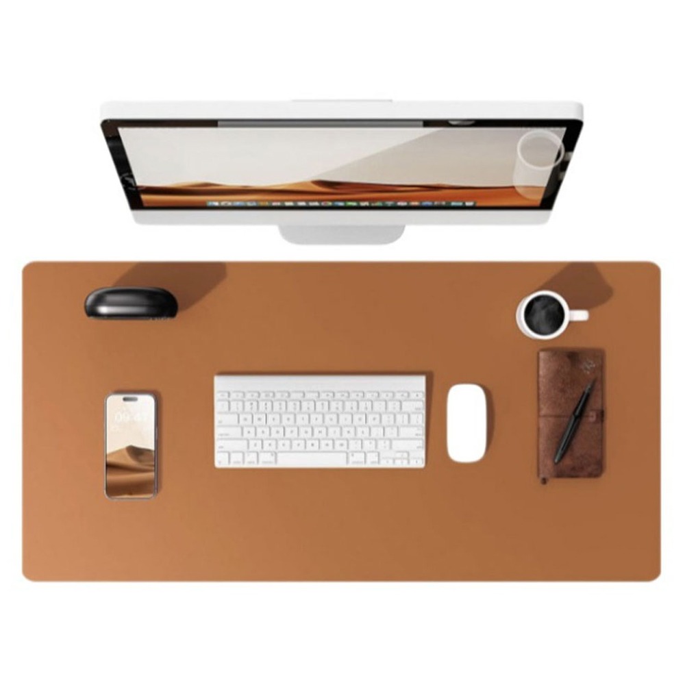 베네블 가죽 심플 와이드 데스크매트, 브라운 6,980원