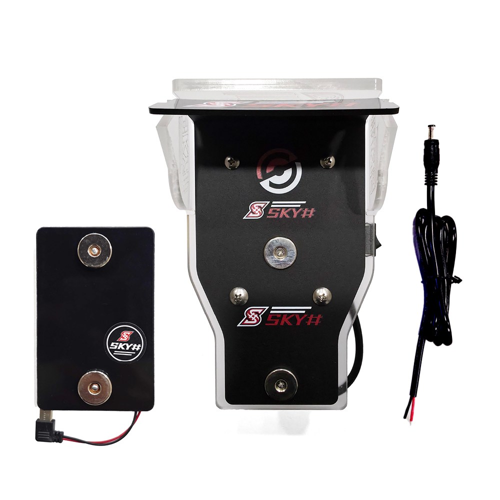 SKY# 고속충전 1구거치대(썬가드형)1구거치대+딱판패드, 1구거치대 (썬가드형)+딱판패드세트 72,000원