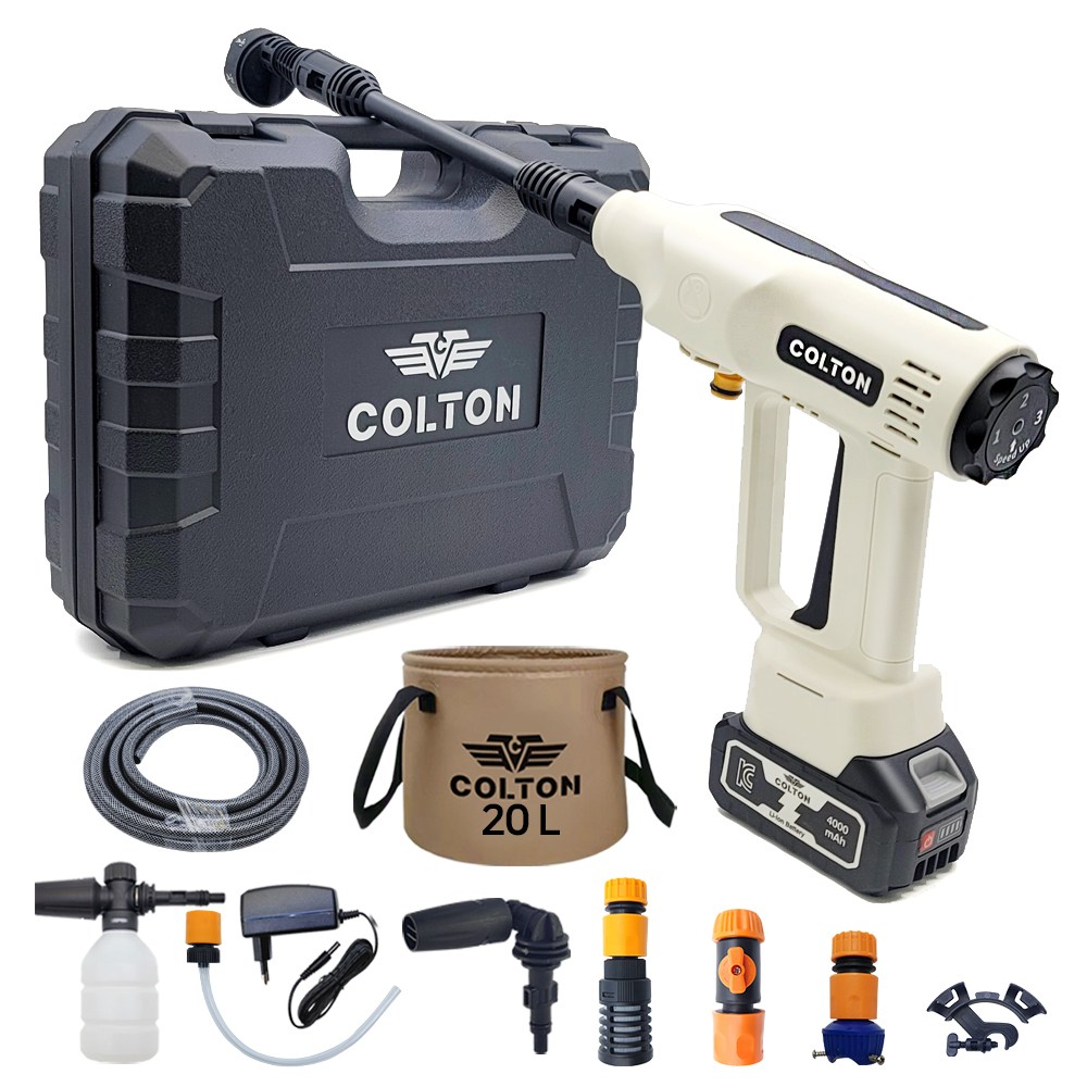 콜튼 무선 고압세척기 초강력 고압세차기 농약분무기 농약살포기 압축분무기 5000mAh 127,900원