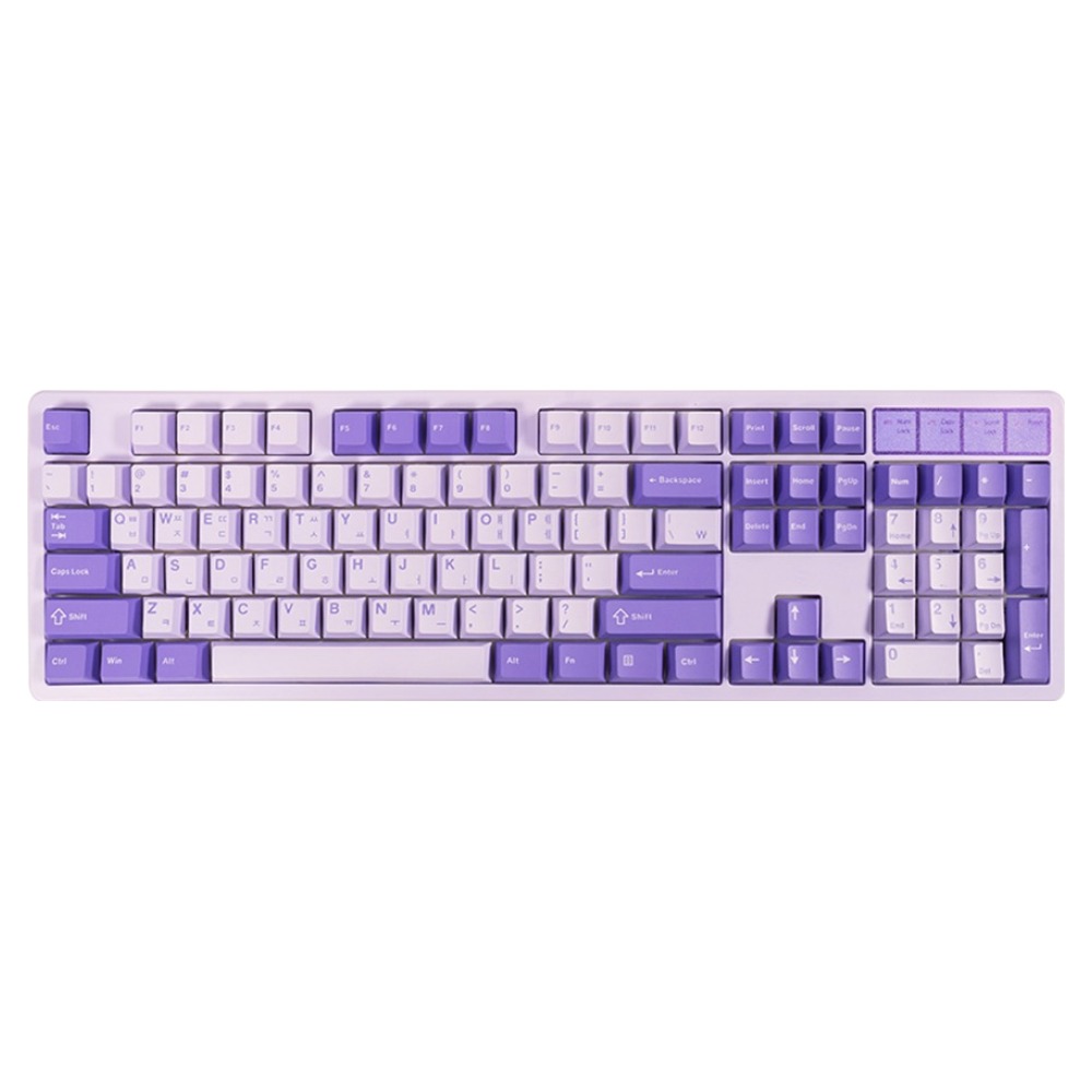 큐센 PBT 풀윤활 가스켓 유선 기계식 키보드 YSY 실론시나몬축, 제조사축, QSENN X104, 라벤더 39,800원