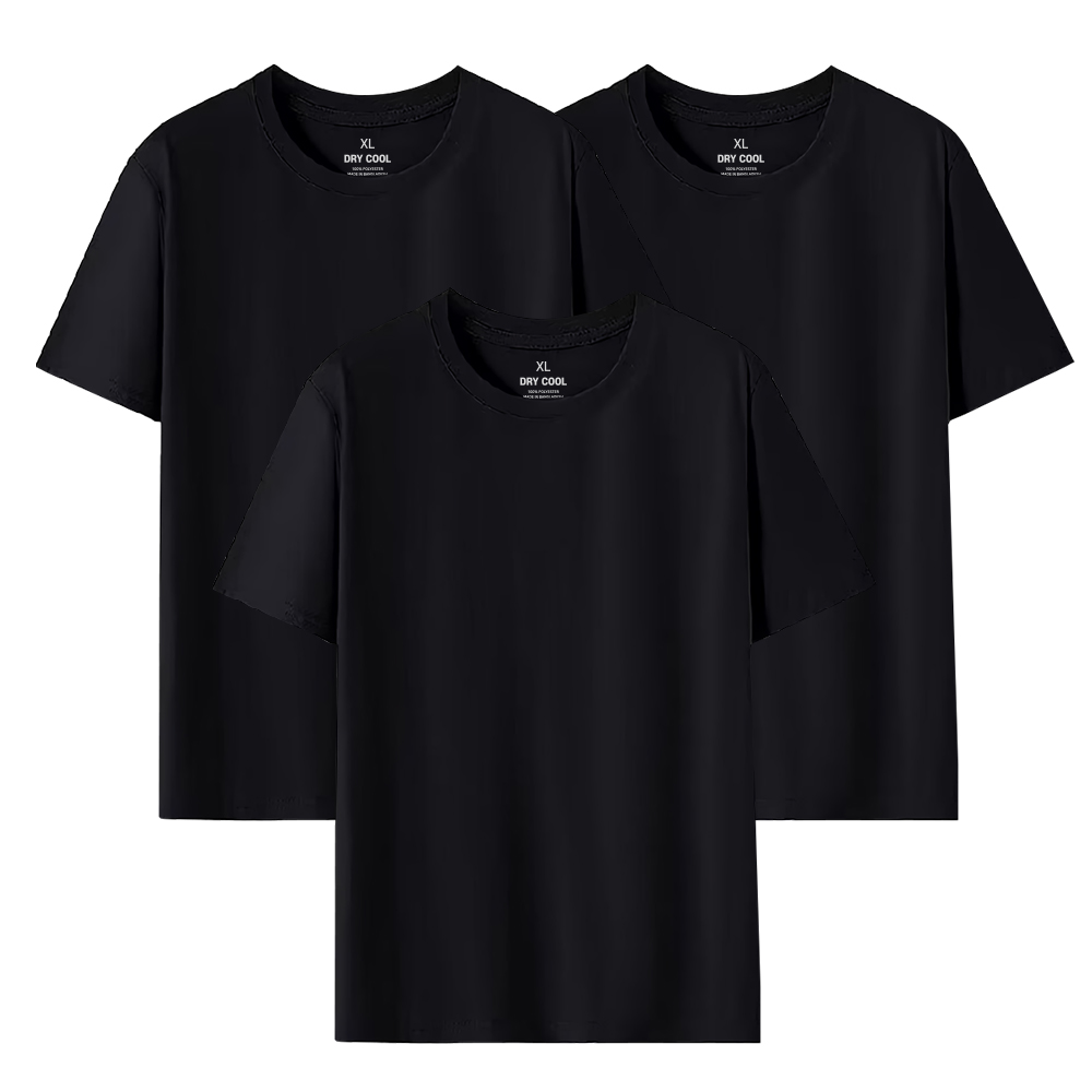 어니우니 기능성 쿨론 라운드 무지 반팔 티셔츠 3장 세트 16,900원