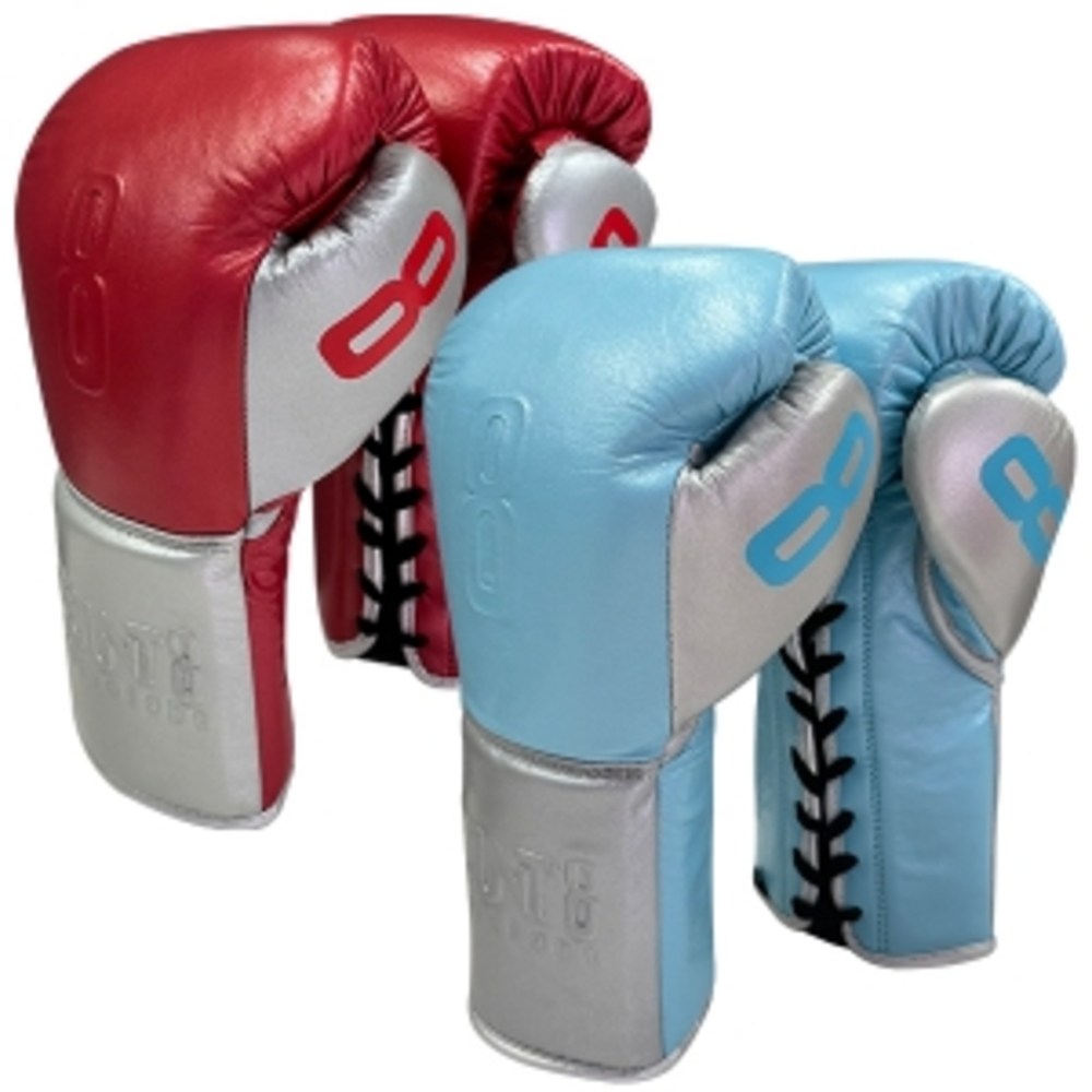 카운트8 프리미엄 복싱 끈 글러브 고급천연가죽 권투 장갑, 1개, 레드실버 120,000원