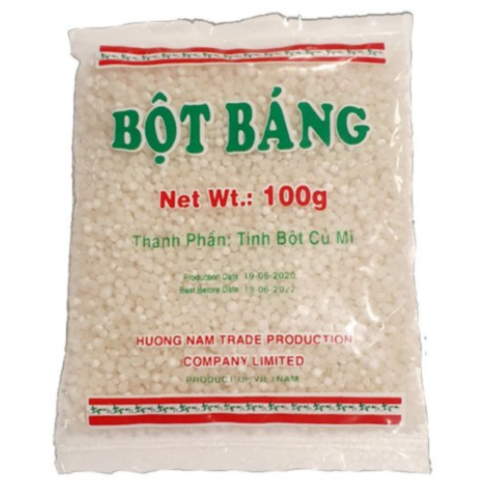 베트남 보트방 BOT BANG 가공전분 타피오카 버블티펄, 60개, 100g 89,350원