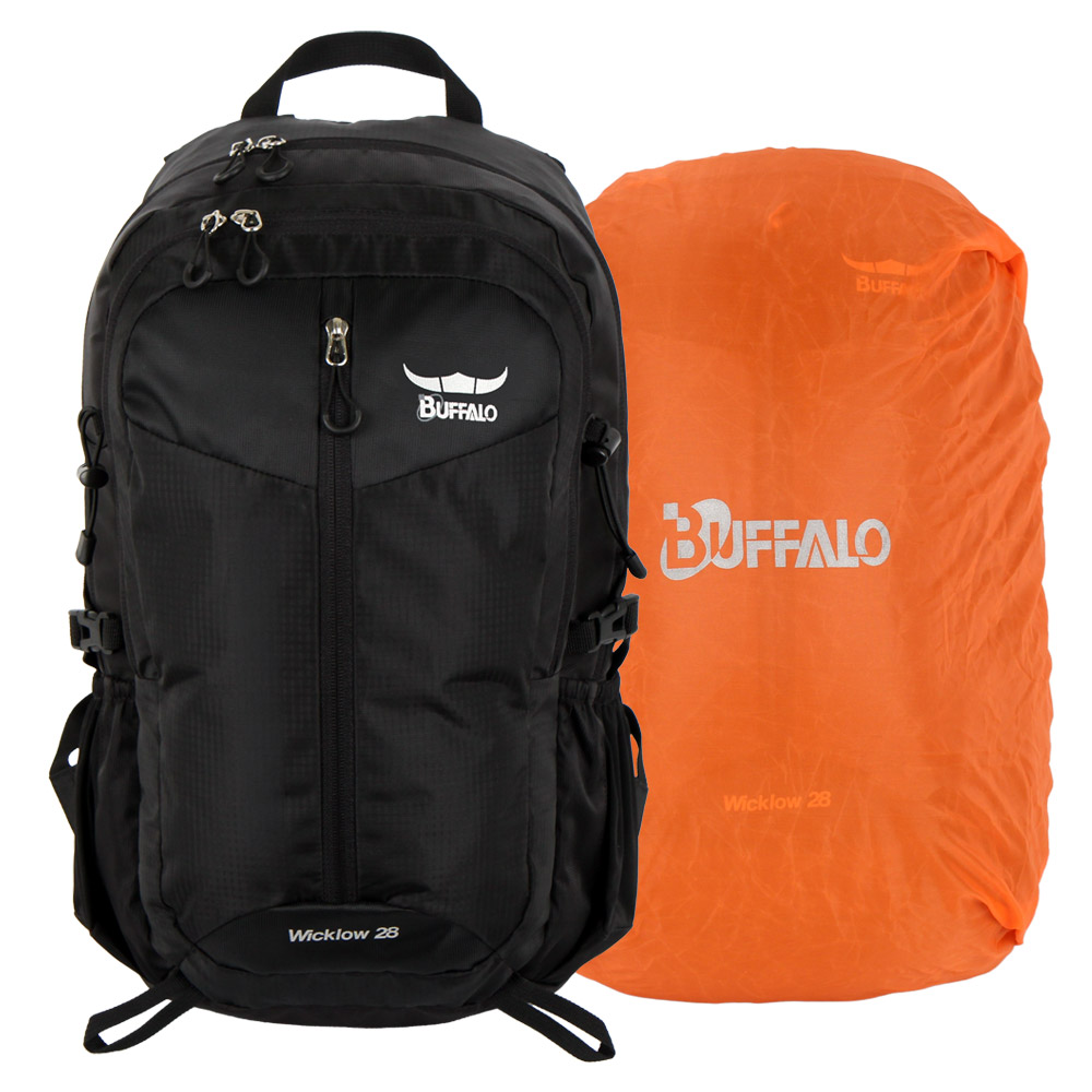 버팔로 위클로 등산배낭 28L 방수커버 포함, 블랙 39,900원