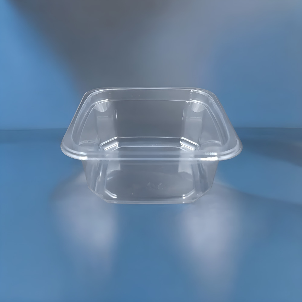 샐러드 일회용기 플라스틱 과일 포장 용기 사각 435ml 600개 뚜껑X 90,260원