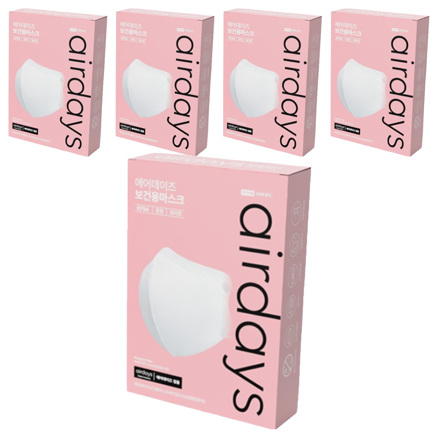 에어데이즈 보건용 마스크 새부리형 C타입 중형 KF94 21,500원