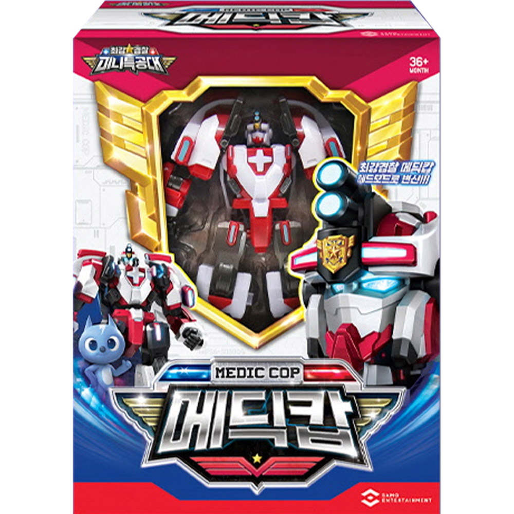미니특공대 최강경찰 메딕캅 로봇장난감, 혼합색상, 1개 20,200원