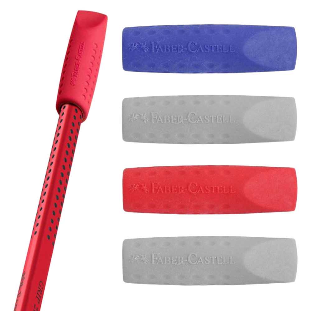파버카스텔 그립 연필깎지/캡 지우개 5팩(10개입) 9,900원