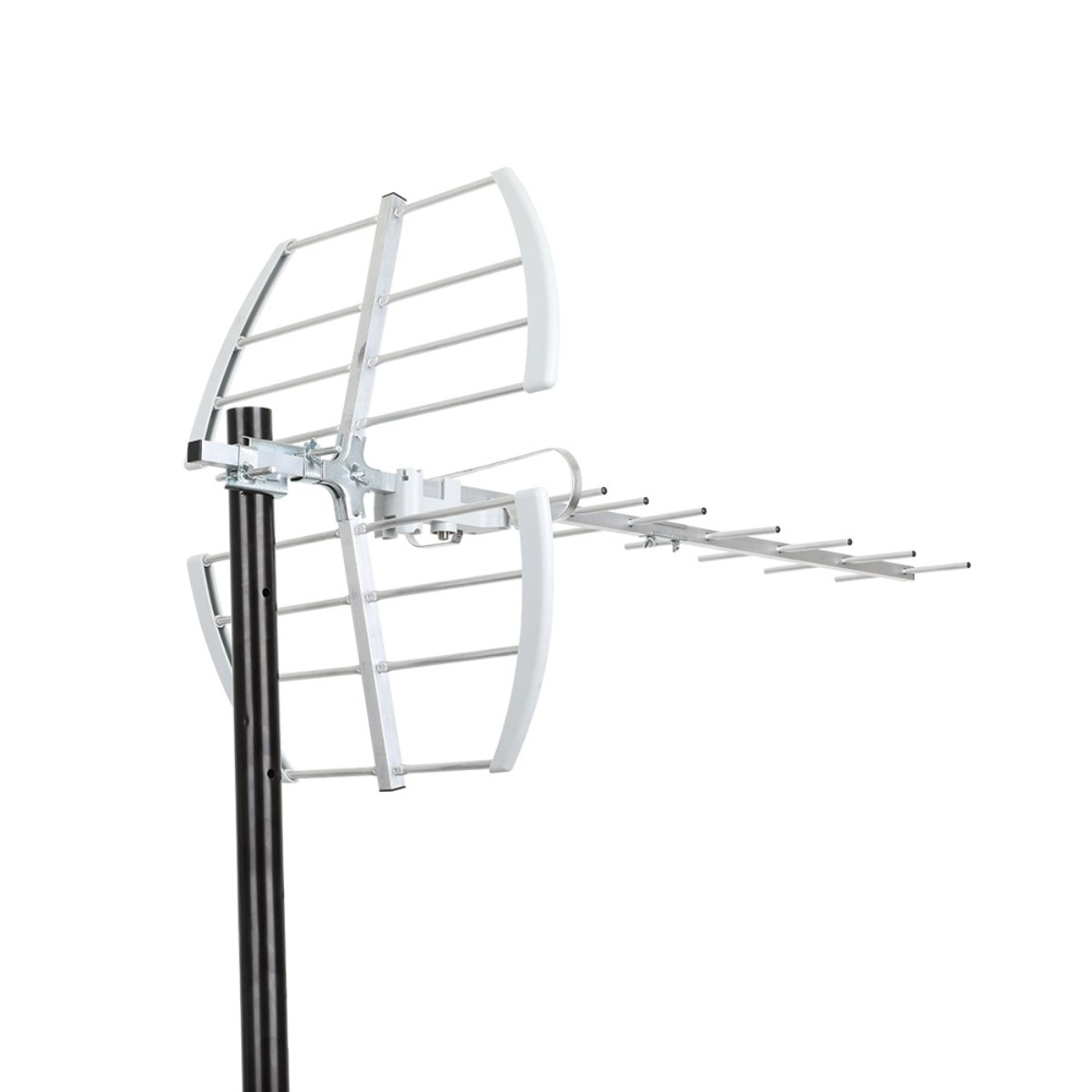 옥외용 4K DTV 야기 안테나 지상파 수신기 UHD 디지털 티비 방송 실외용 가정용 디지탈 공중파 티브이 연결 22,000원