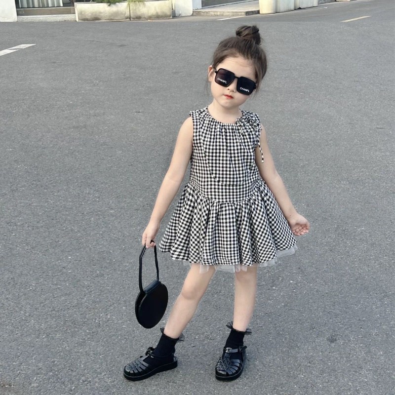 해피유통어린이 여자 아동 체크무늬 원피스 귀여운 퍼프 디자인14세 이상 XG03 17,200원