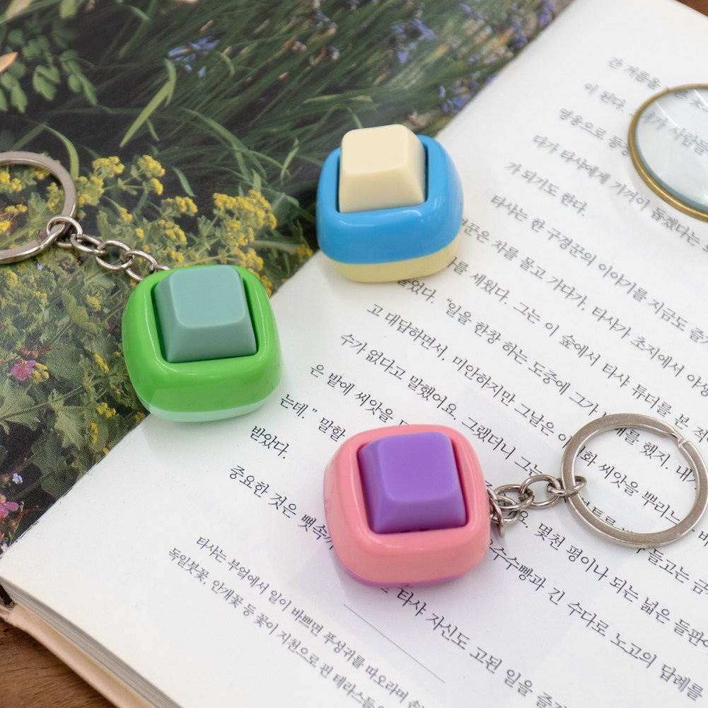 키캡 키링 키보드 딸칵 1구 4구 9구 열쇠고리 7,500원