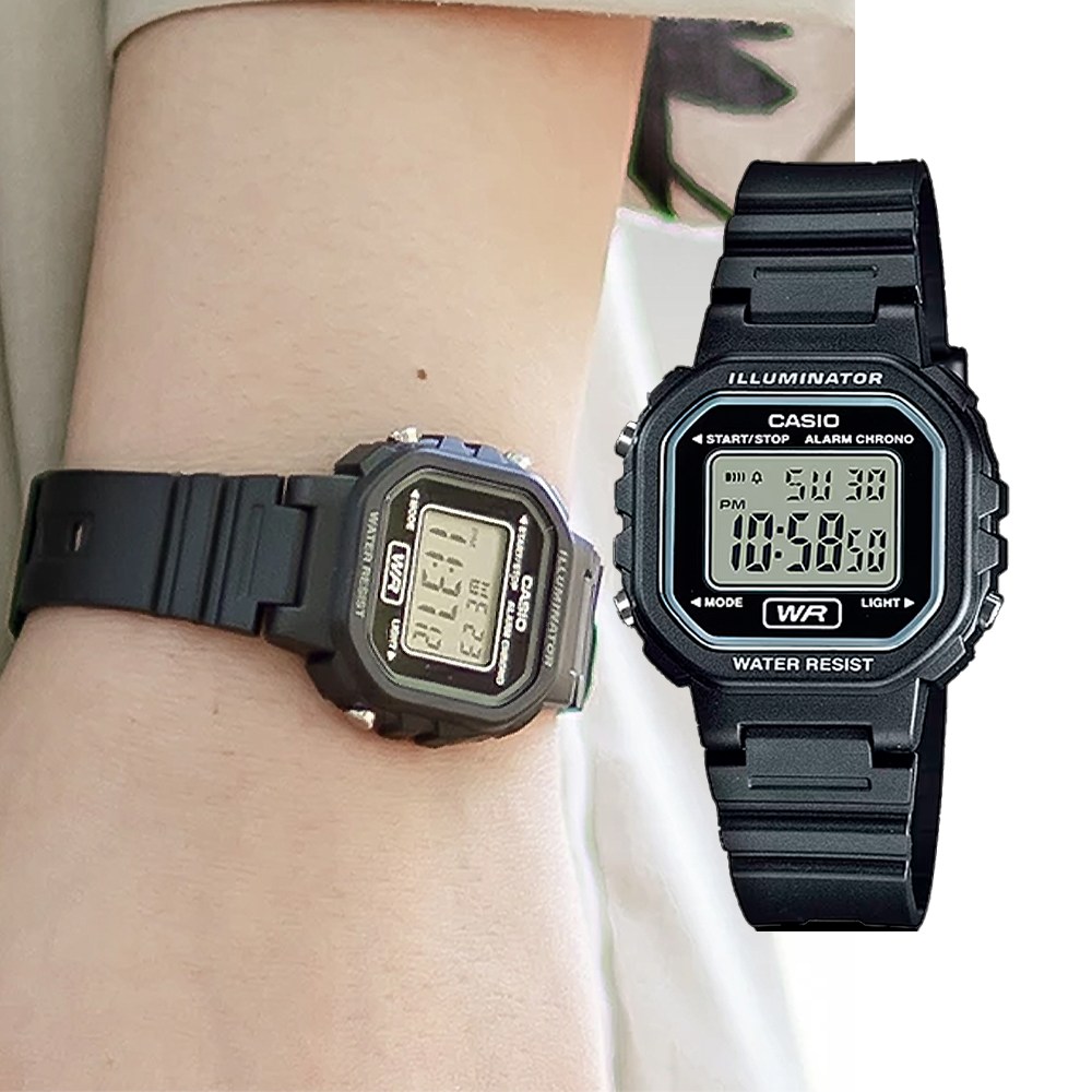 백화점AS가능 카시오 학생 스퀘어 사각 전자시계 LA-20 지코스모제품 31,200원