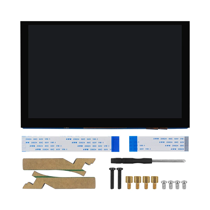 라즈베리 파이 5 인치 DSI LCD 정전식 터치 스크린, 800x480 MiPi 디스플레이, RPi 5 4B 3B  3B 모니터, 거 56,400원
