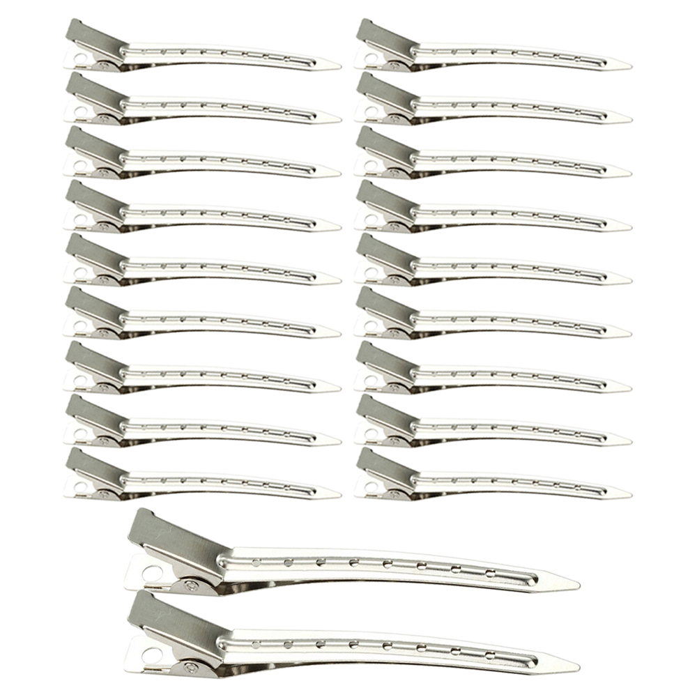 걸핀스 프리미엄 메탈 볼륨 미용 집게핀 대형 9cm 1578 20p 4,000원