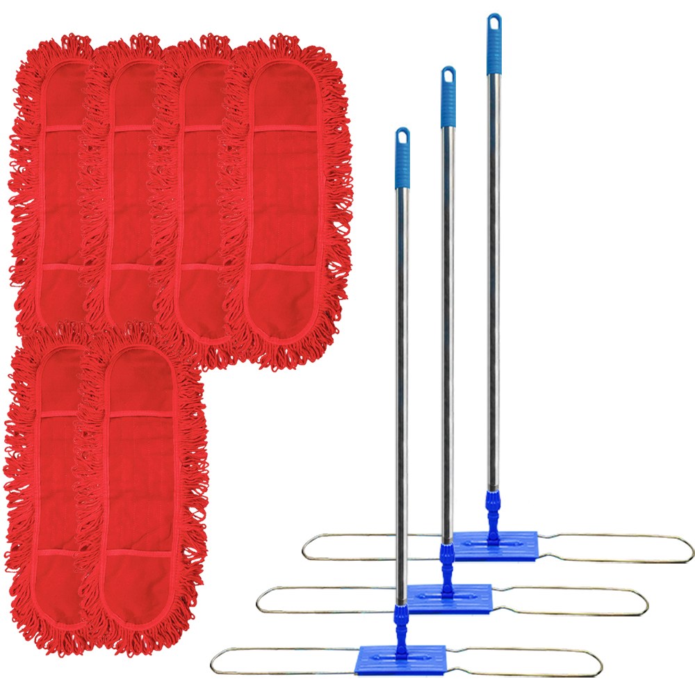 월드크린 리스킹 기름 걸레 90cm x 2p + 프리미엄 판자루 세트 53,380원