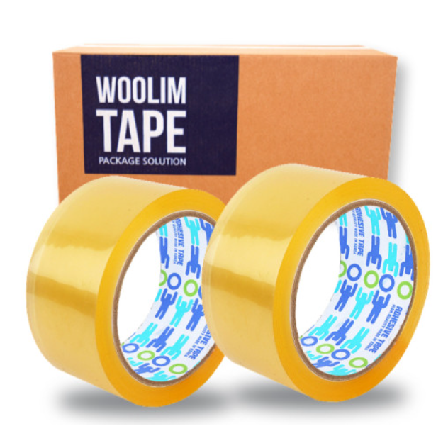 우림 박스테이프 투명 경포장 40M L1 포장용 택배 OPP 테이프 28,340원
