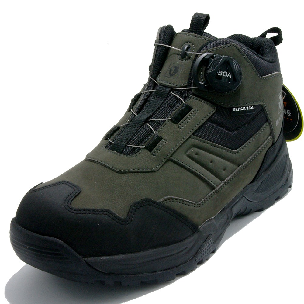 블랙야크 안전화 KH 논슬립 발목높은 생활방수 발편한 경량 가벼운 6인치 다이얼 남자 여성 kcs인증 작업화 99,000원