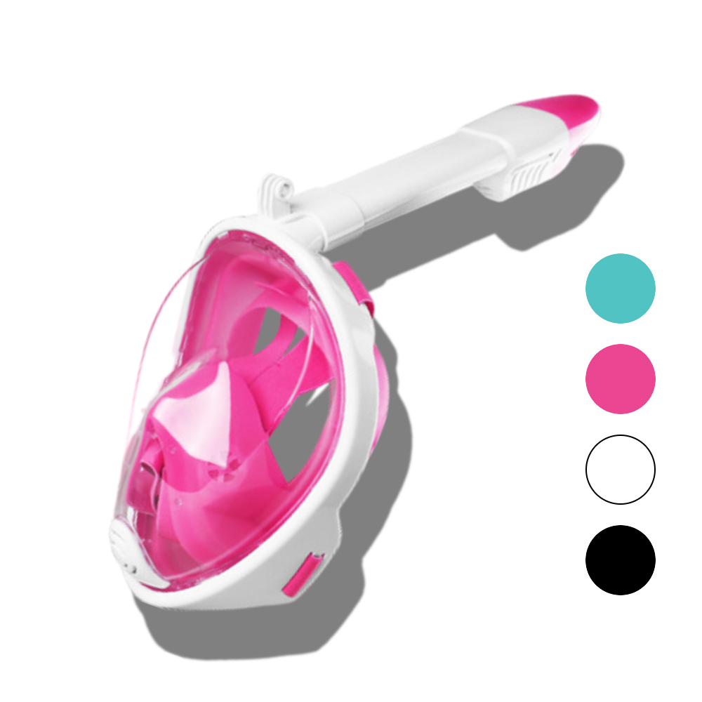 테시미스 풀페이스 스노쿨링 마스크 물안경 스노클장비, 오션핑크 19,400원