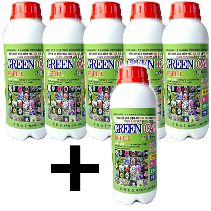 5+1 그린케어 다육이 식물 관리제 원예용 영양제 행복한꽃그릇 55,000원