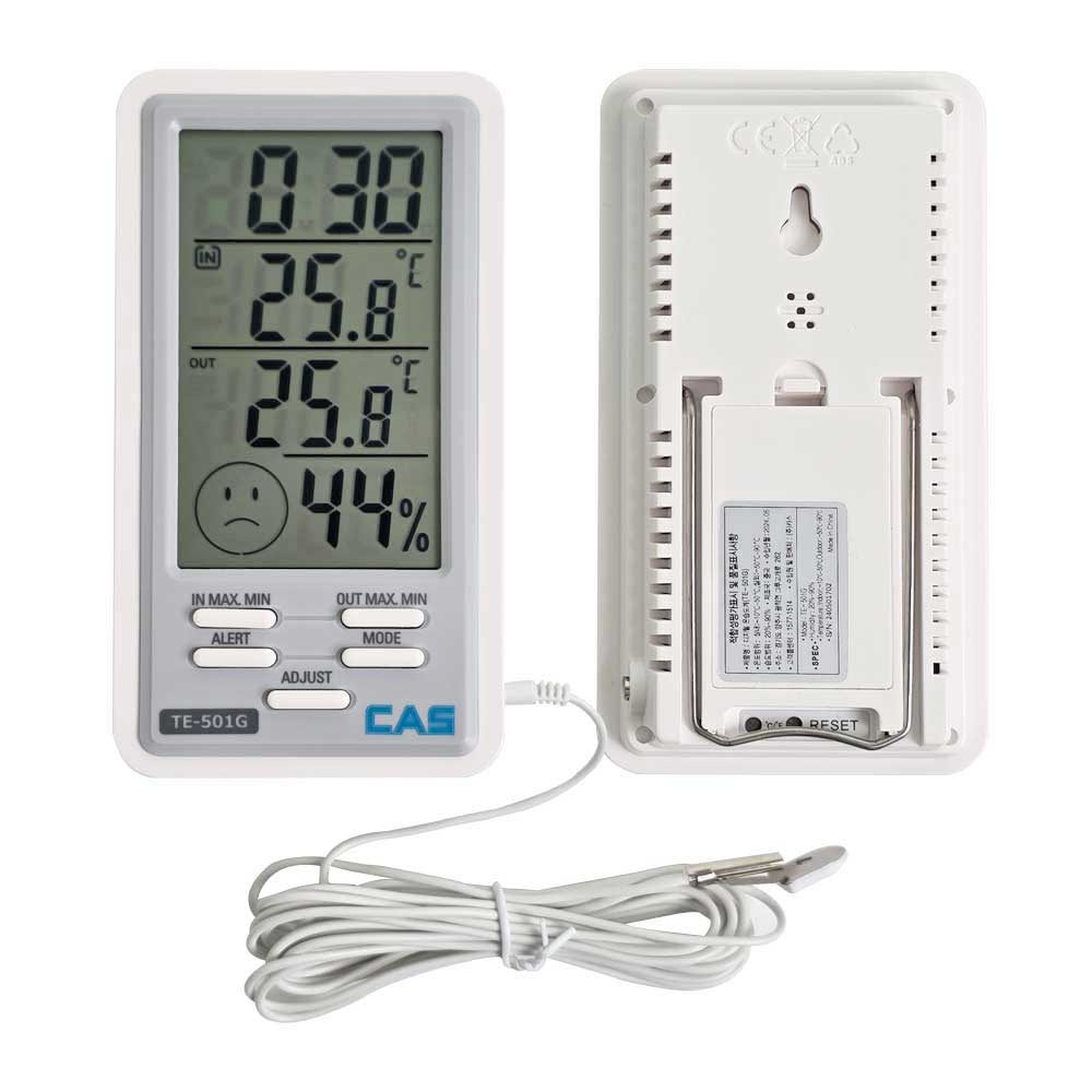 카스 TE-501G 디지털 실내외 온습도계 18,360원