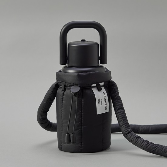 홀로홀로 밀크 텀블러 보온병 원터치 스텐 손잡이 머그 컵 텀블러 파우치 세트 매트블랙 63,330원