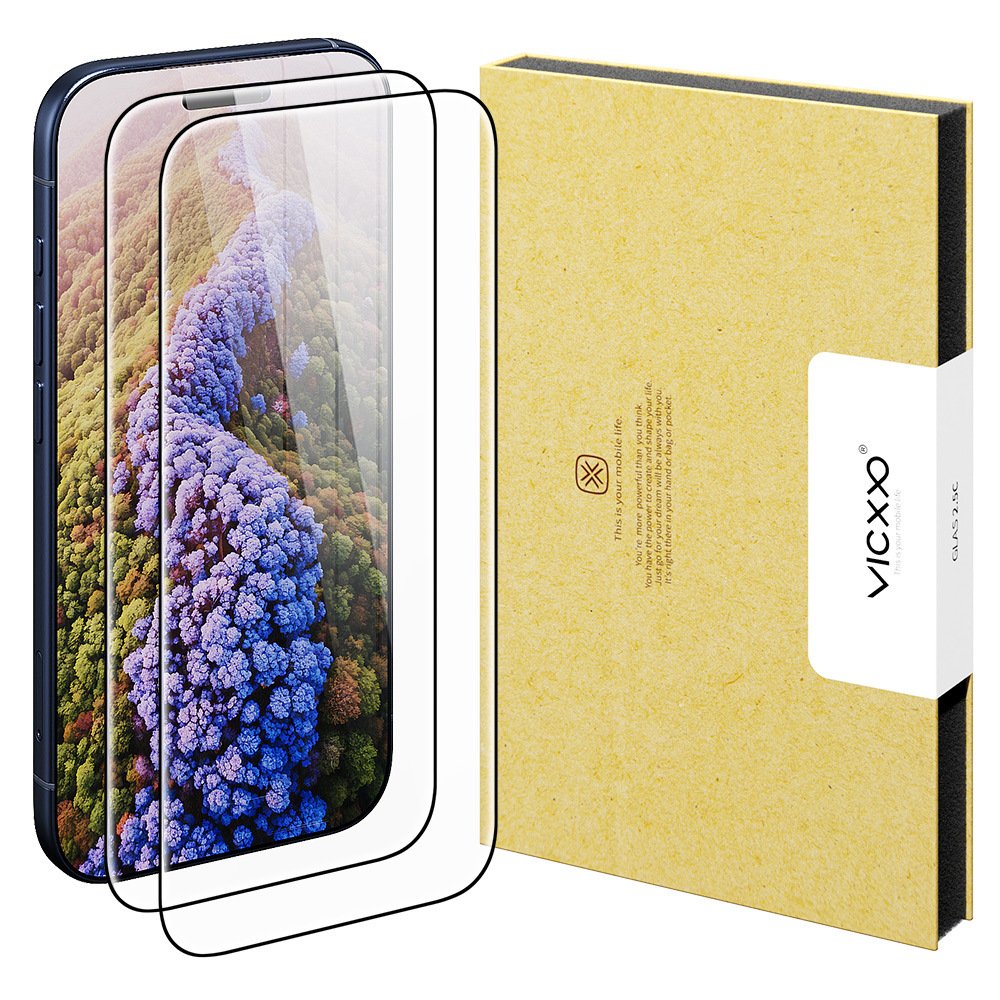 빅쏘 고투명 아이폰 강화유리 휴대폰 액정보호필름 2매 5,610원