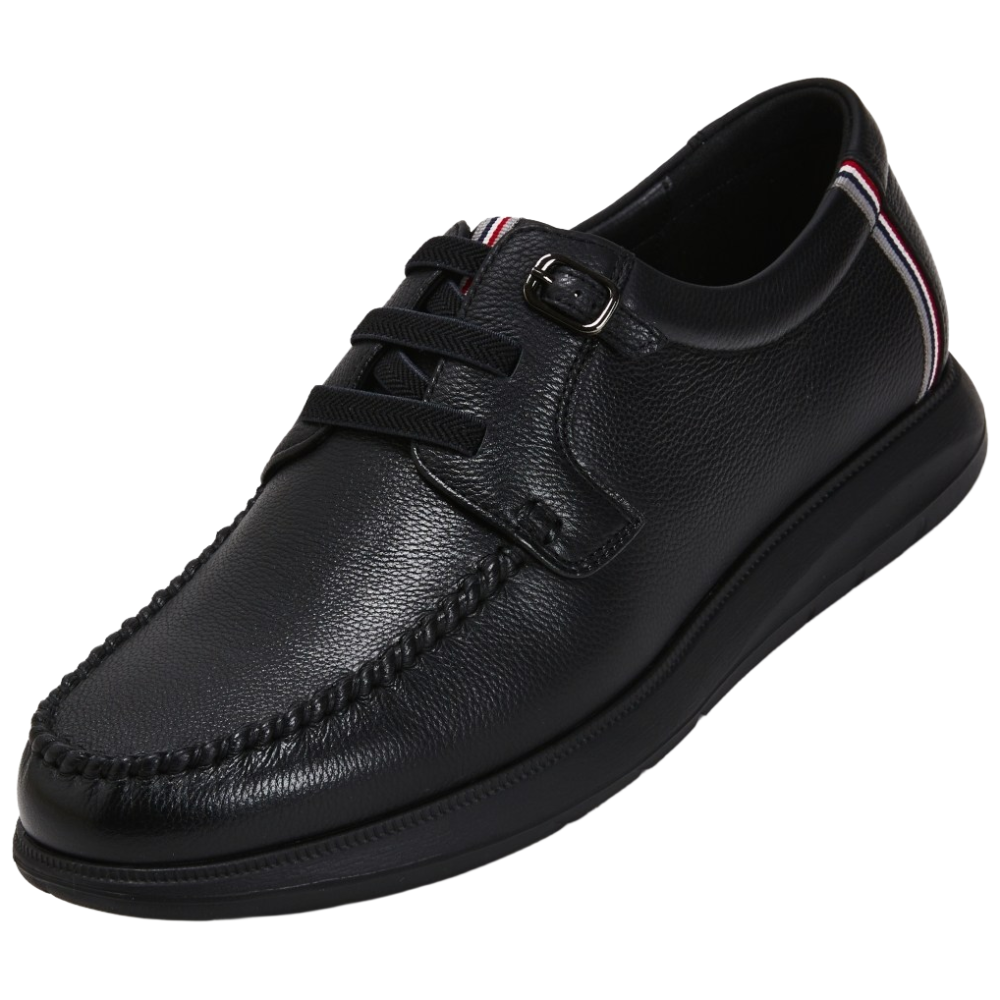 에스콰이아 1961 [공식 인증 판매점] 쿠션감이 좋고 발볼 발등이 넓게나와 발이 편한 초경량 천연가죽 남성화 세미정장 캐주얼화 3CM 142,000원