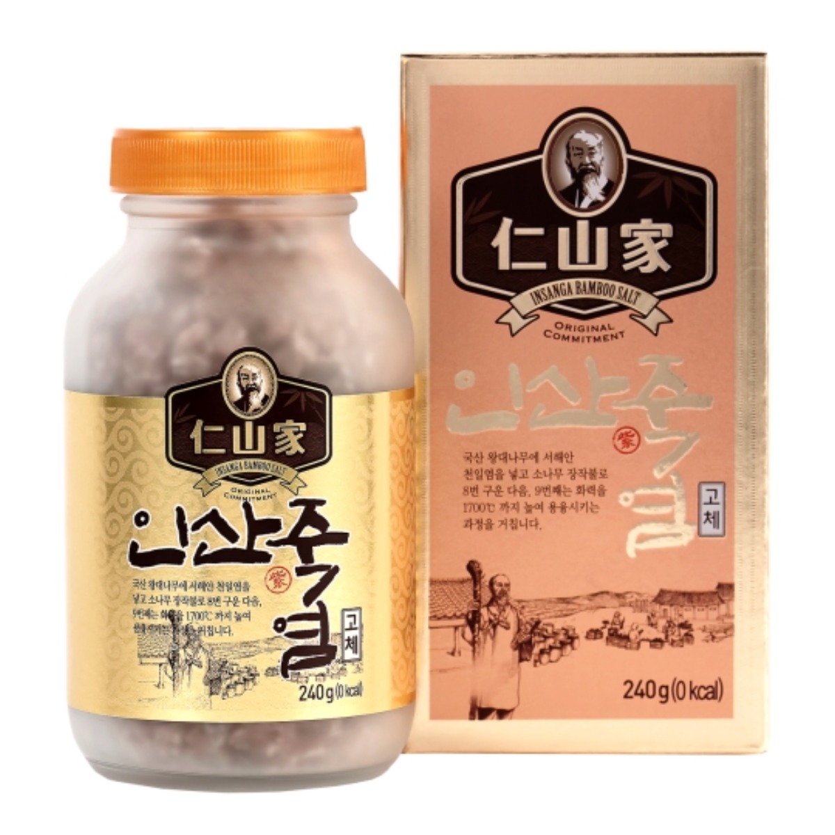 인산가 9회 자죽염 고체 80g / 240g / 500g / 1kg (선택)+구매금액별 건빵,커피,천마차,유산균,두유등 샘플 증정[정품 판매자 사업자번호: 660-58-00496], 240g, 1개, 현재가 87,000원
