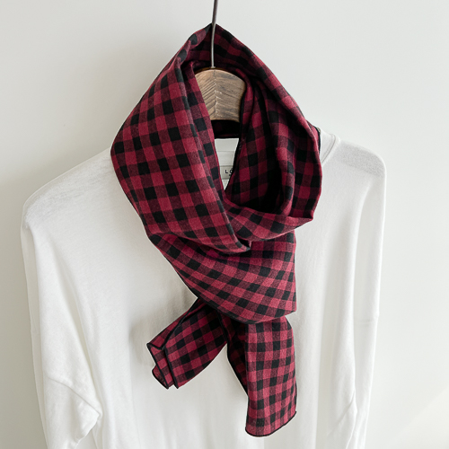 남성머플러 체크머플러남자 간절기 얇은 목도리 면 스카프 롱 초겨울 봄 여성 여자 중년 남자 남녀공용 베이지 블랙 자체제작 16,900원