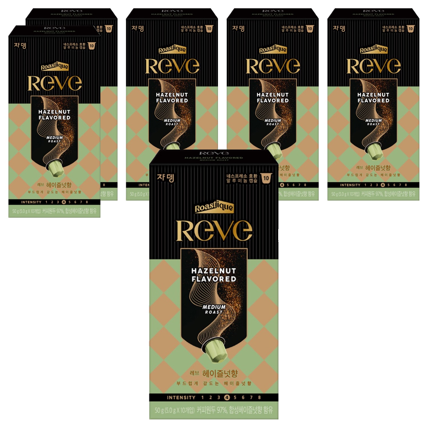 쟈뎅 레브 헤이즐넛향 캡슐커피 29,090원