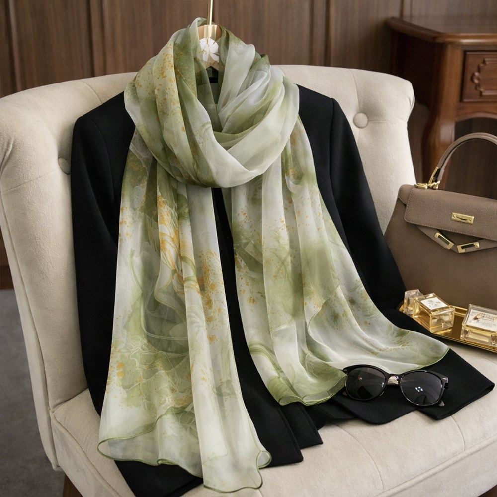 명품 스카프 스타일 롱스카프 사계절 봄 가을 고급스러운 데일리 여행 모임 목도리 / 네이처 롱 스카프 27,900원