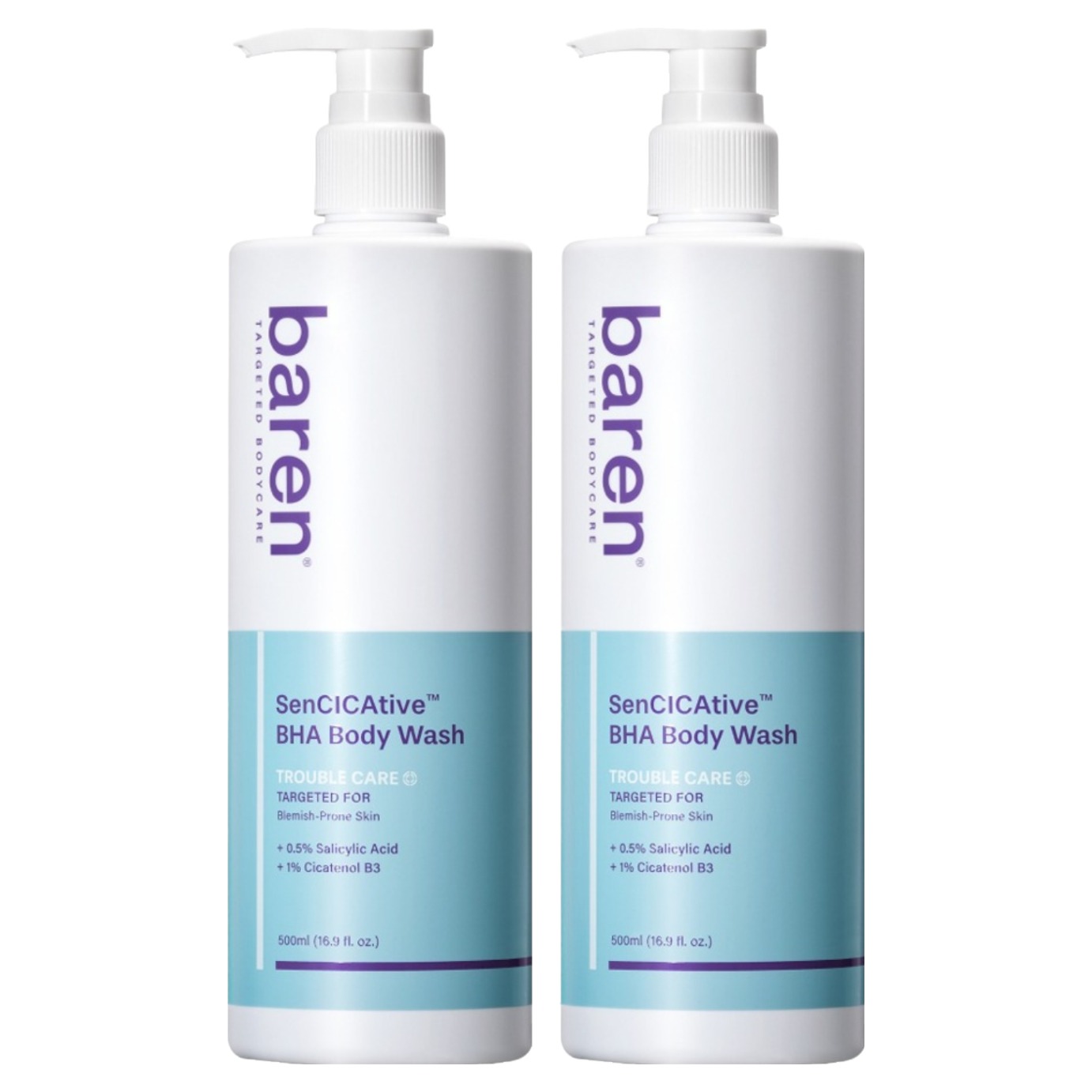 바렌 센시카티브 등드름 바디워시, 500ml, 2개 47,800원