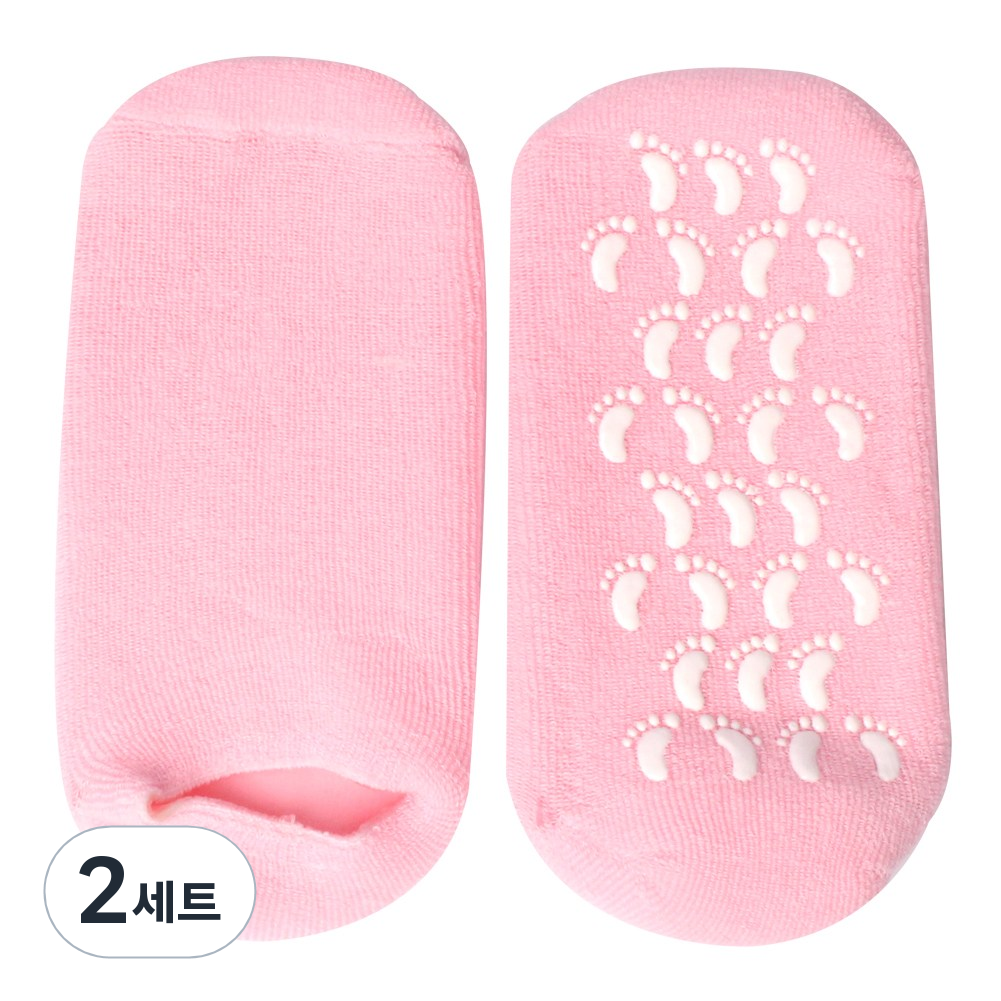 풋인솔 발각질 관리 보습양말 핑크 17,060원