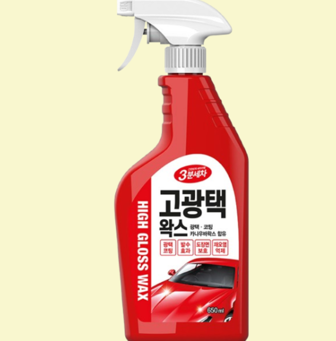 카렉스 3분세차 고광택왁스, 1개 9,400원