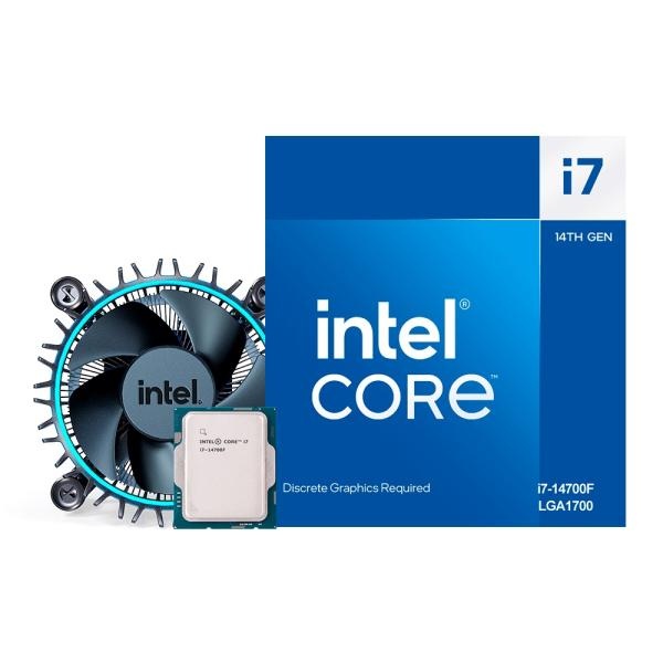 박스 인텔 코어14세대 정품 i7-14700F CPU (랩터레이크 리프레시,LGA1700,쿨러포함) 520,000원
