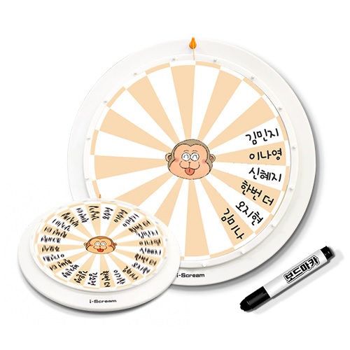 아이스크림몰 돌림판 옥이샘의룰렛 원판돌리기 랜덤돌림판게임 이벤트뽑기판, 1개 18,100원