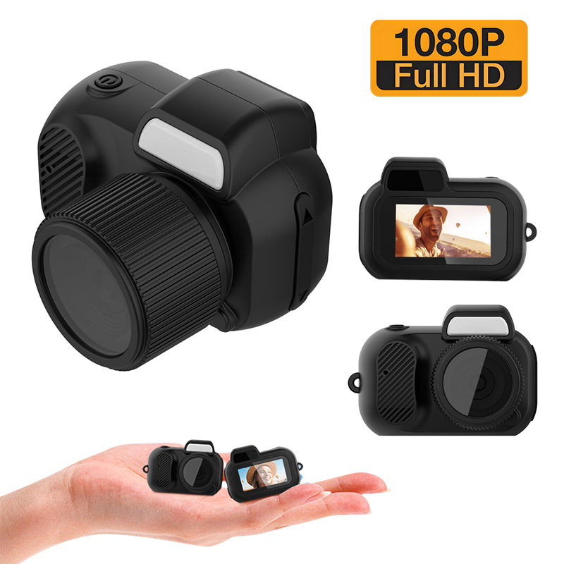 EMITAIM 1080P 미니 디지털 카메라 초경량 휴대용 액션캠 캠코더, HDW258D 39,990원