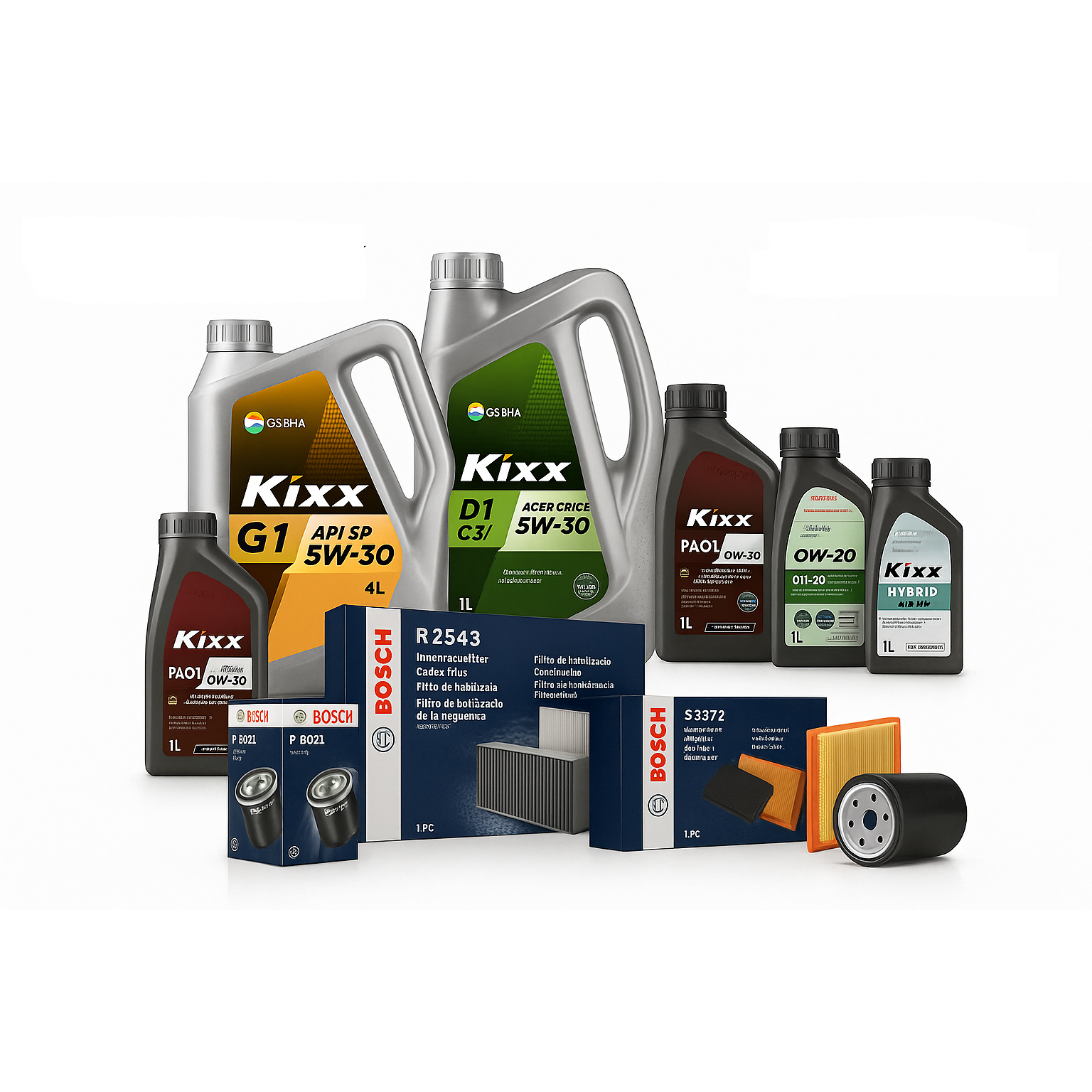 모하비 스포티지 R  전차종 엔진오일 오일세트 보쉬필터 킥스오일 72,630원