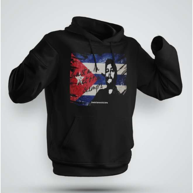 체게바라 스페인 패턴 후드 티셔츠 29,000원