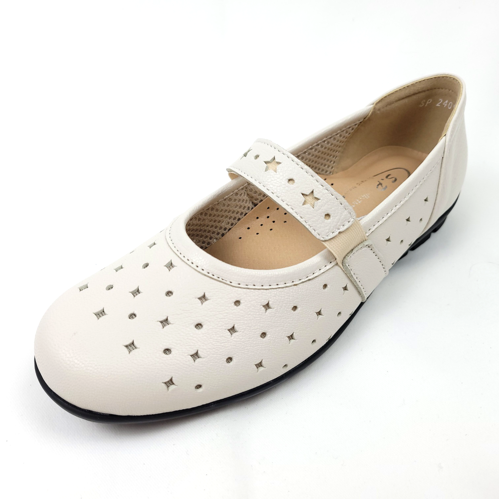 의정부수제화 소가죽 펀칭 여름 여성 발편한 쿠션 로퍼 여자 가죽단화 편한신발 여성화 69,700원