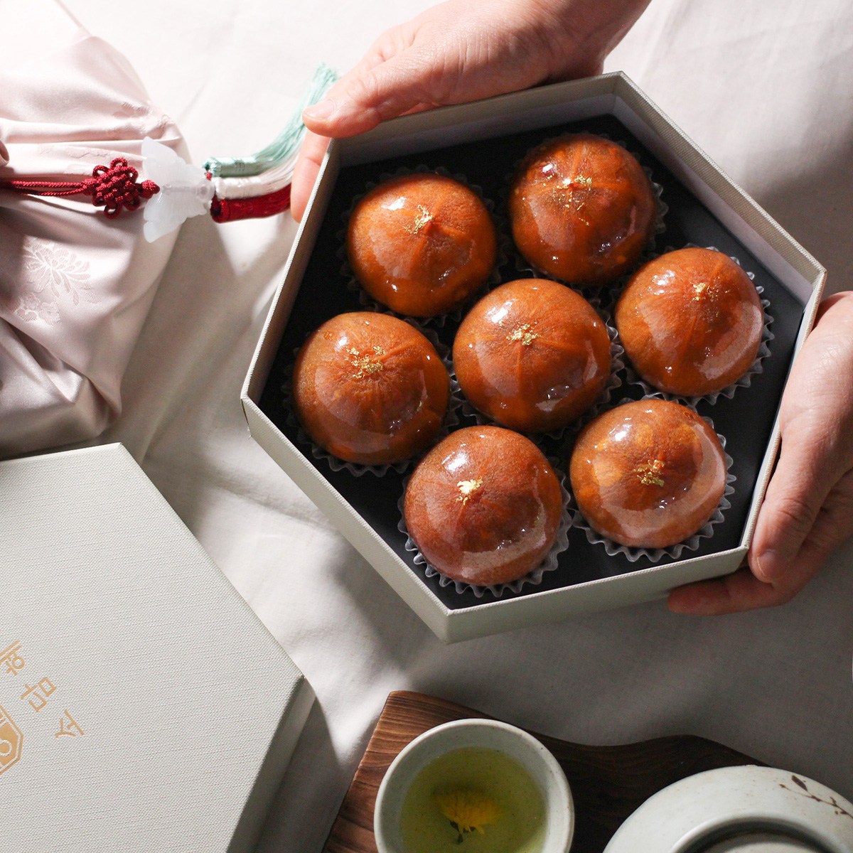 소담혜 곶감단지 와인 겹보자기 포장 고급쇼핑백 84,500원