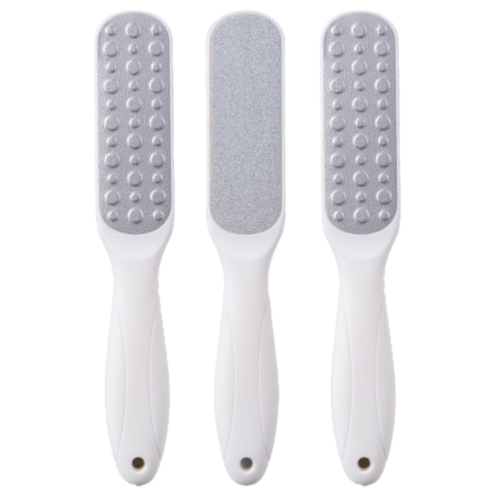 이지케어 양면 스테인리스 풋파일 발각질 제거기 화이트, 35g, 1개, 3개입 5,980원