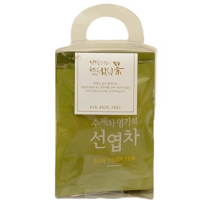 마음정원 선엽차 국산 유기농 수제 선엽 한방차 선물용 티백 차, 1개, 2g, 10개입 45,000원