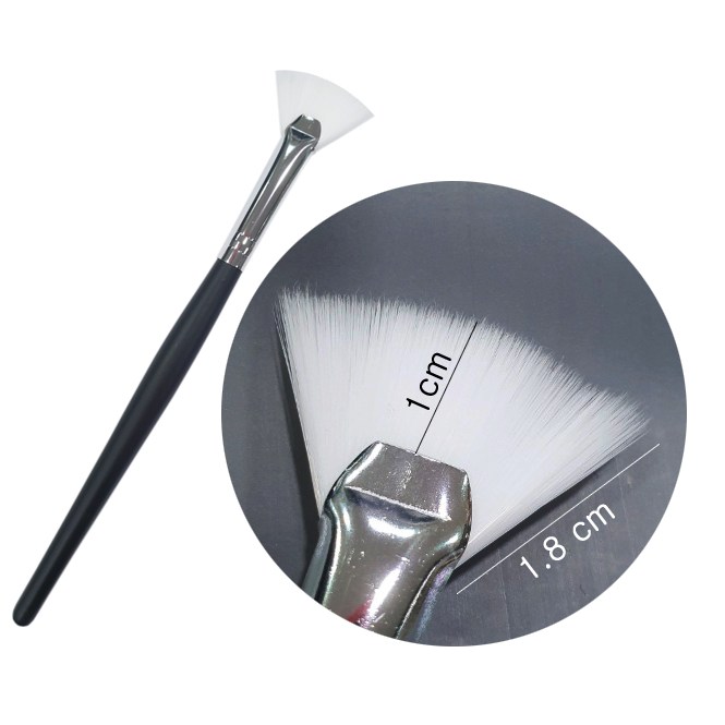 코부 부채꼴 필링 팩붓 마스크 팩브러쉬, 2개 9,760원