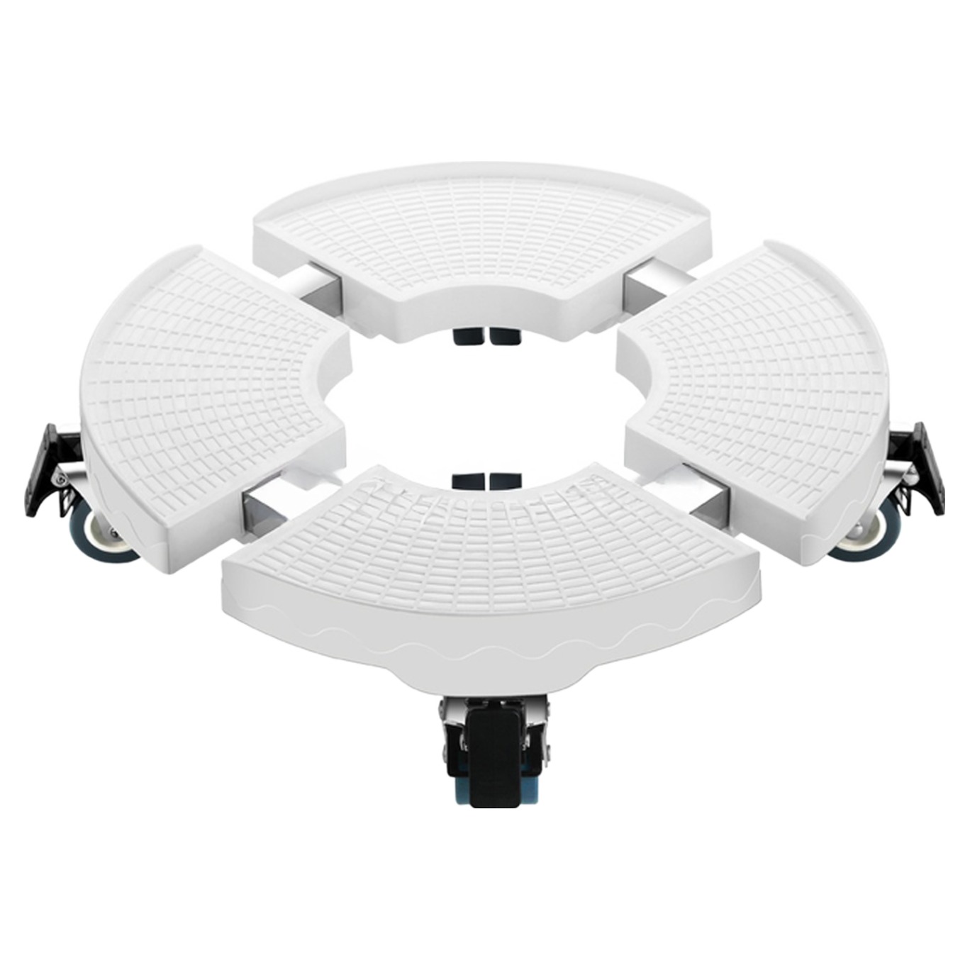 코스넬 바퀴 이동식 원형 화분 받침대, 화이트, 1개 17,100원