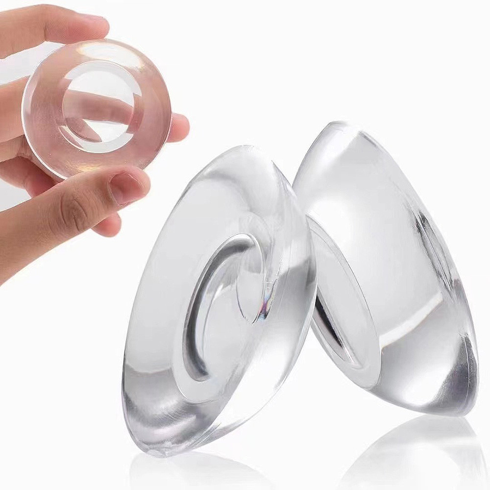 젤리 문쾅 도어 가드 투명 문콕 문꽝 방지 문 소리 방문 범퍼 실리콘 쿠션, 투명-원형1p 5,100원