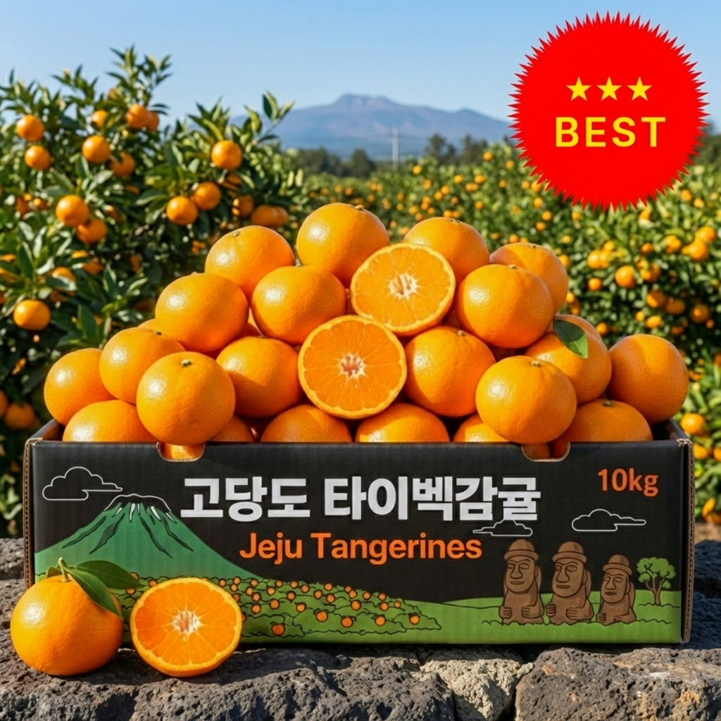 [재구매폭주] 고당도 귤 15브릭스 이상 타이벡감귤, 1개, 고당도 10kg 프리미엄(로얄) 59,900원