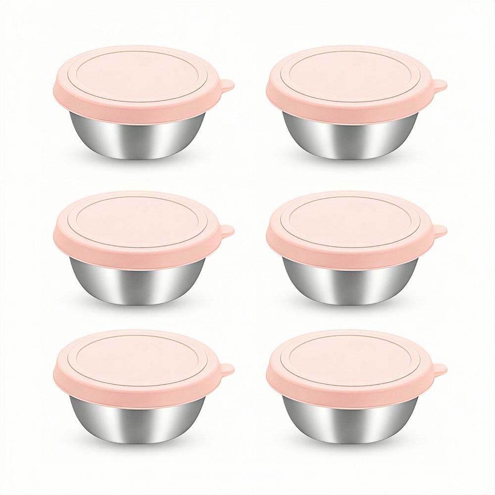 엘리펀트 50ml 스테인리스 미니 소스통 컬러 뚜껑 포함 소량 분리용 14,900원